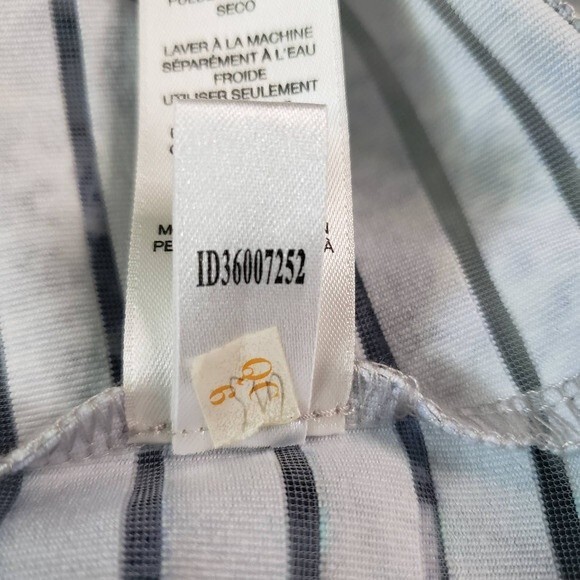 Chico's Zenergy Floral Burnout-Striped Jacket - Chico's 0 = US 4/S - Picture 10 of 12